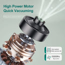 Aspirador de pó portátil multifuncional 15000pa, sucção poderosa, filtro hepa, sem fio, para piso de carro, doméstico