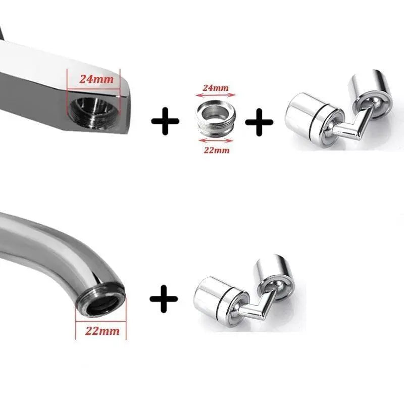 Adaptador Universal 720° para Torneiras