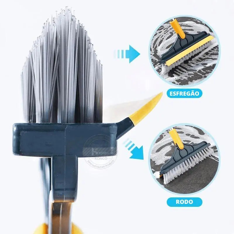MaxClean© (Vassoura 2 em 1) - O Melhor Aliado Para Limpeza!